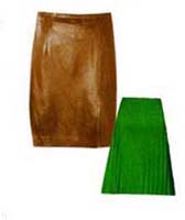 Skirt silhouettes are still tailored